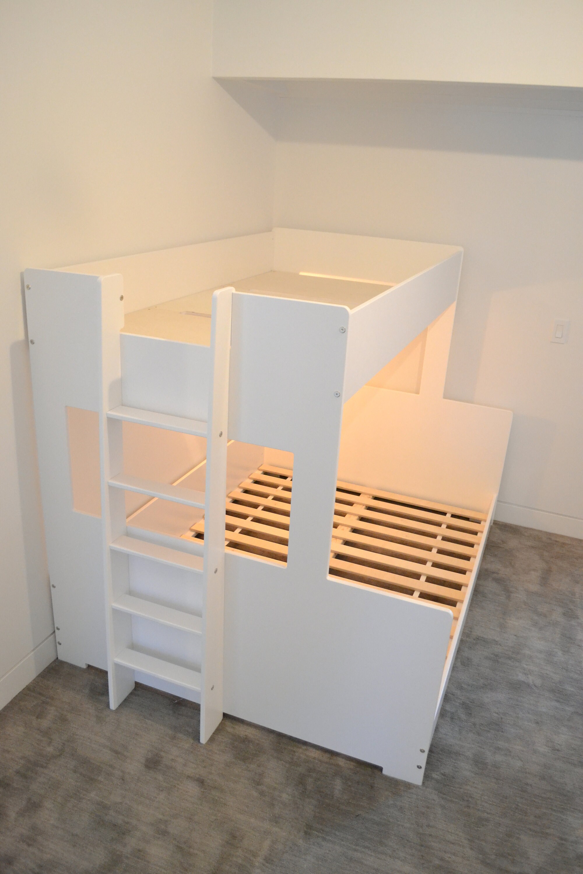 Okanagan Bunk Bed Twin Over Full 59 High Etsy