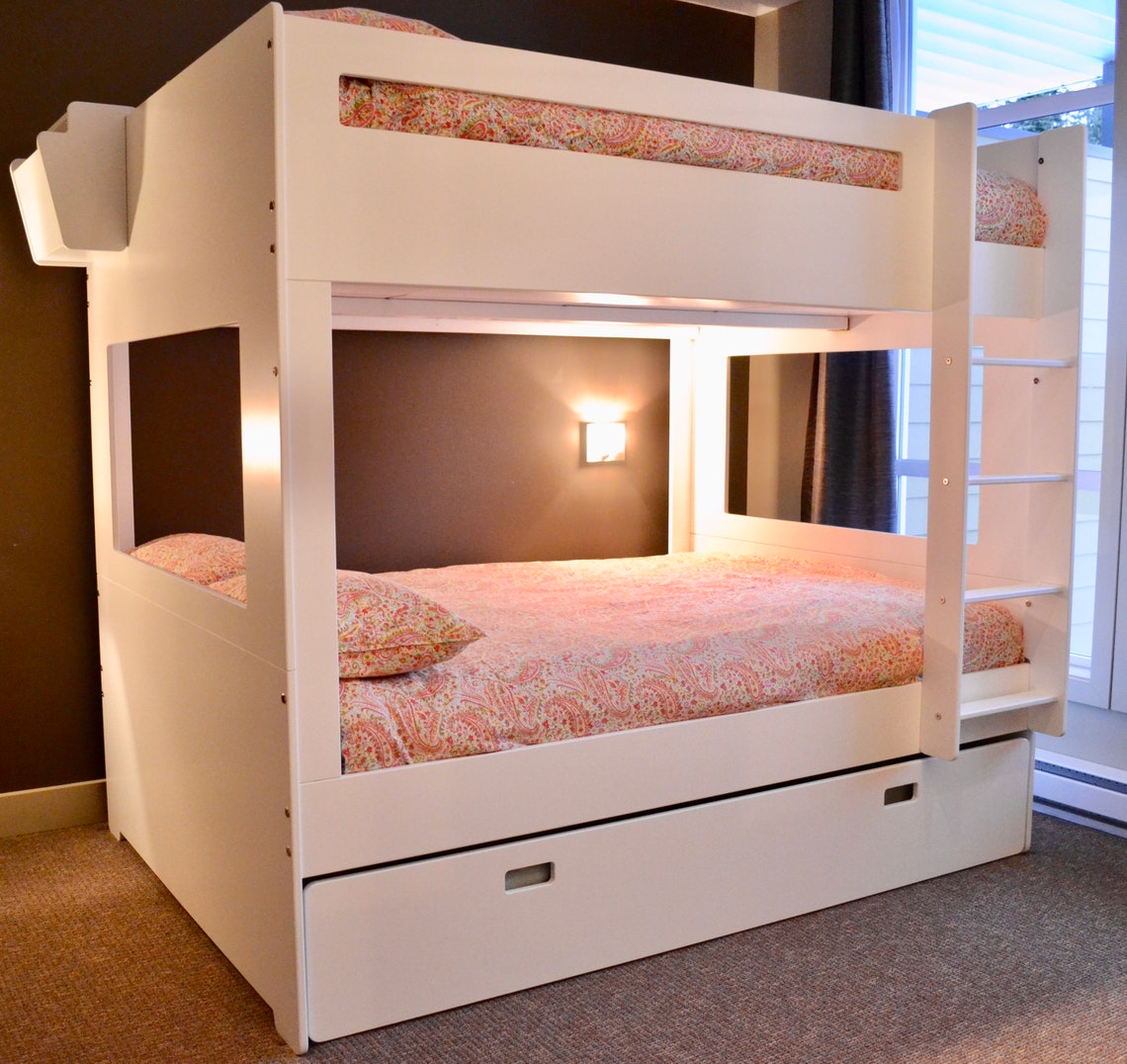 Full bunk bed easily separates into 2 stand alone full size Etsy