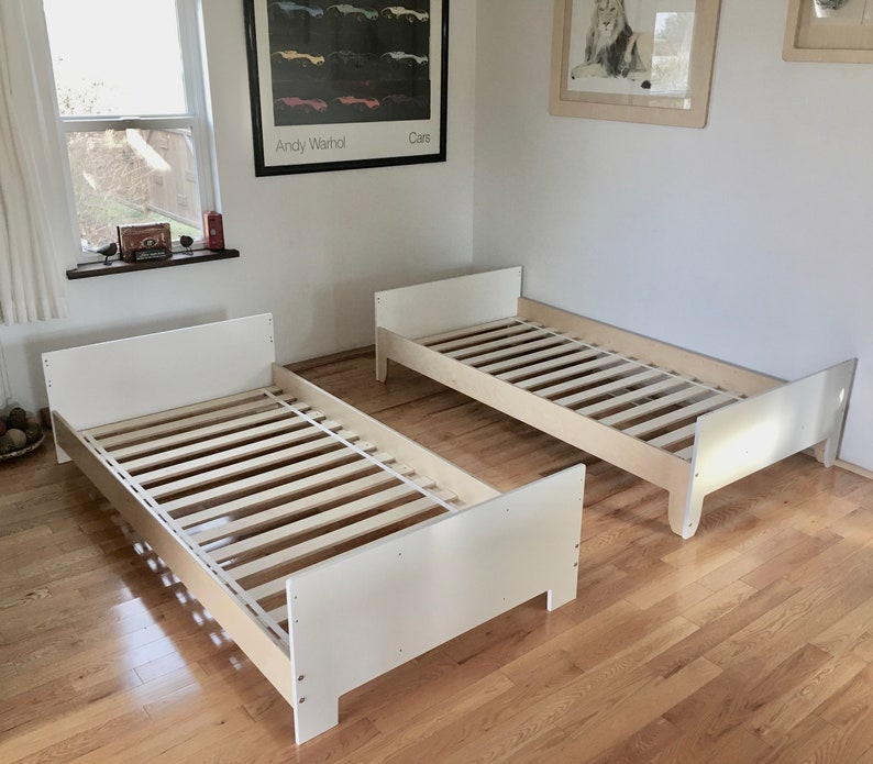 Ocean Twin Bunk Bed Turns Into 2 Stand Alone Twin Beds Etsy Canada
