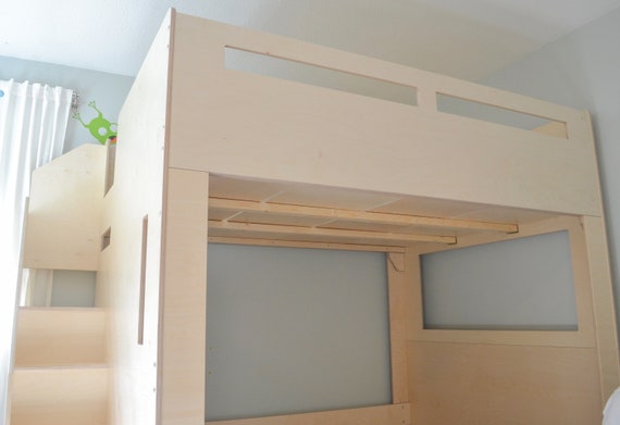 Santa Monica Queen Size Loft Bed -  Canada