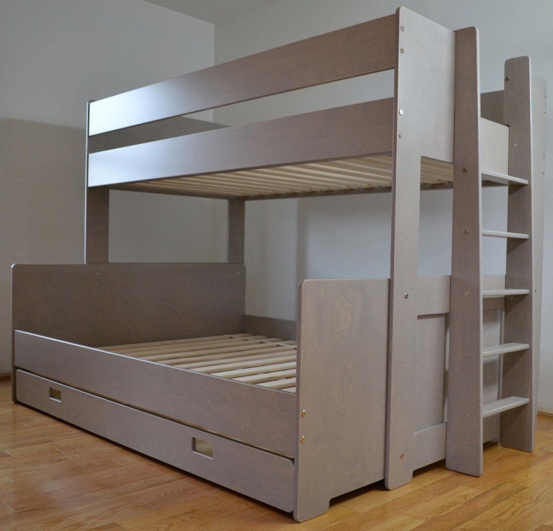 Twin Over Full Bunk Bed for 10 Mattresses Etsy Canada