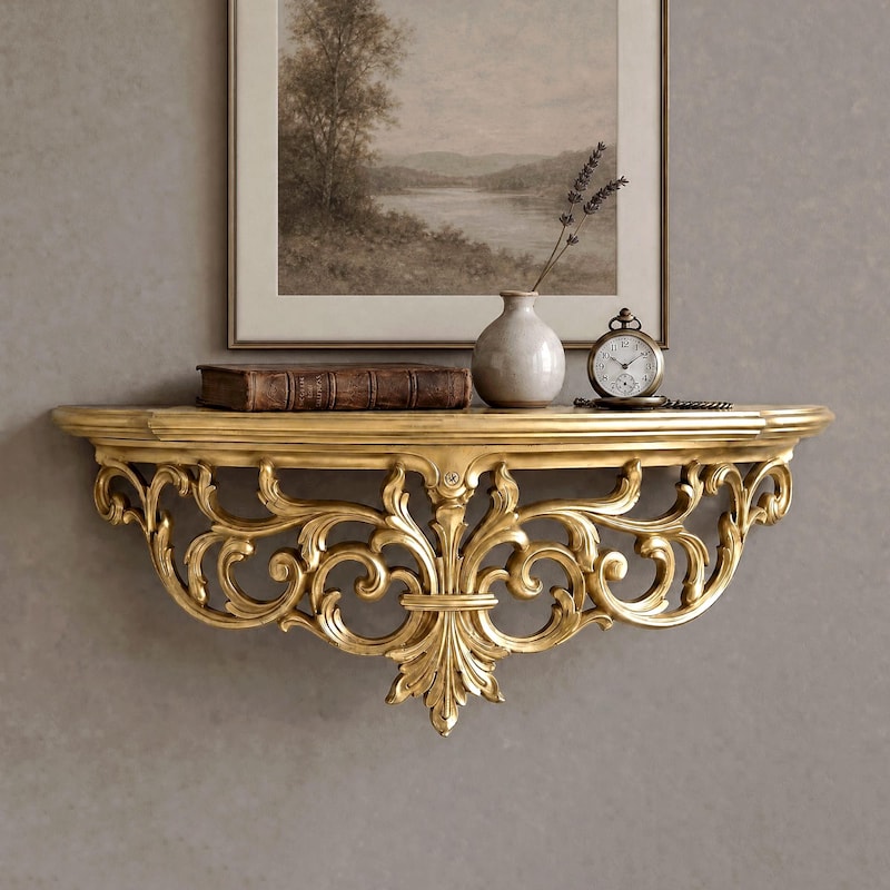 Feature Shelf Ornate Wall Display Shelf - Etsy
