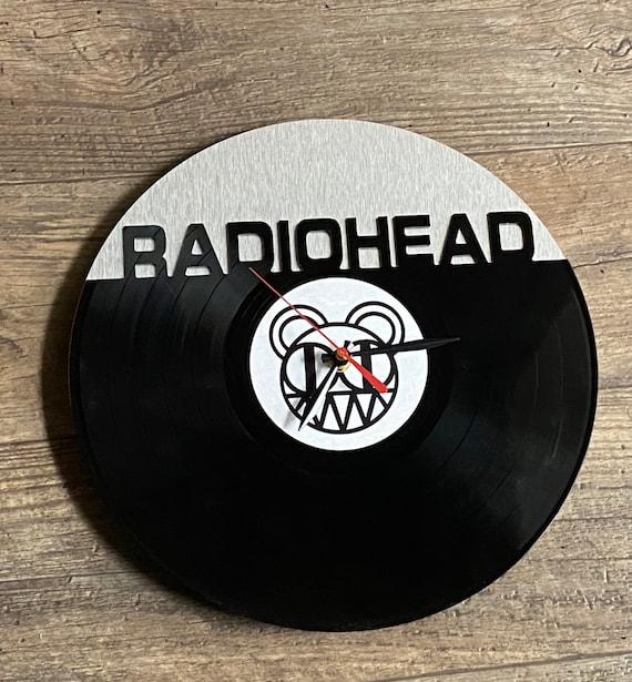 Disque vinyle réutilisé et recyclé Radiohead Vinyl Clock -  France