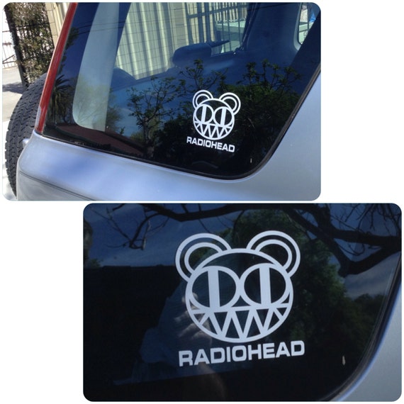 Radiohead Vinyl Decal 