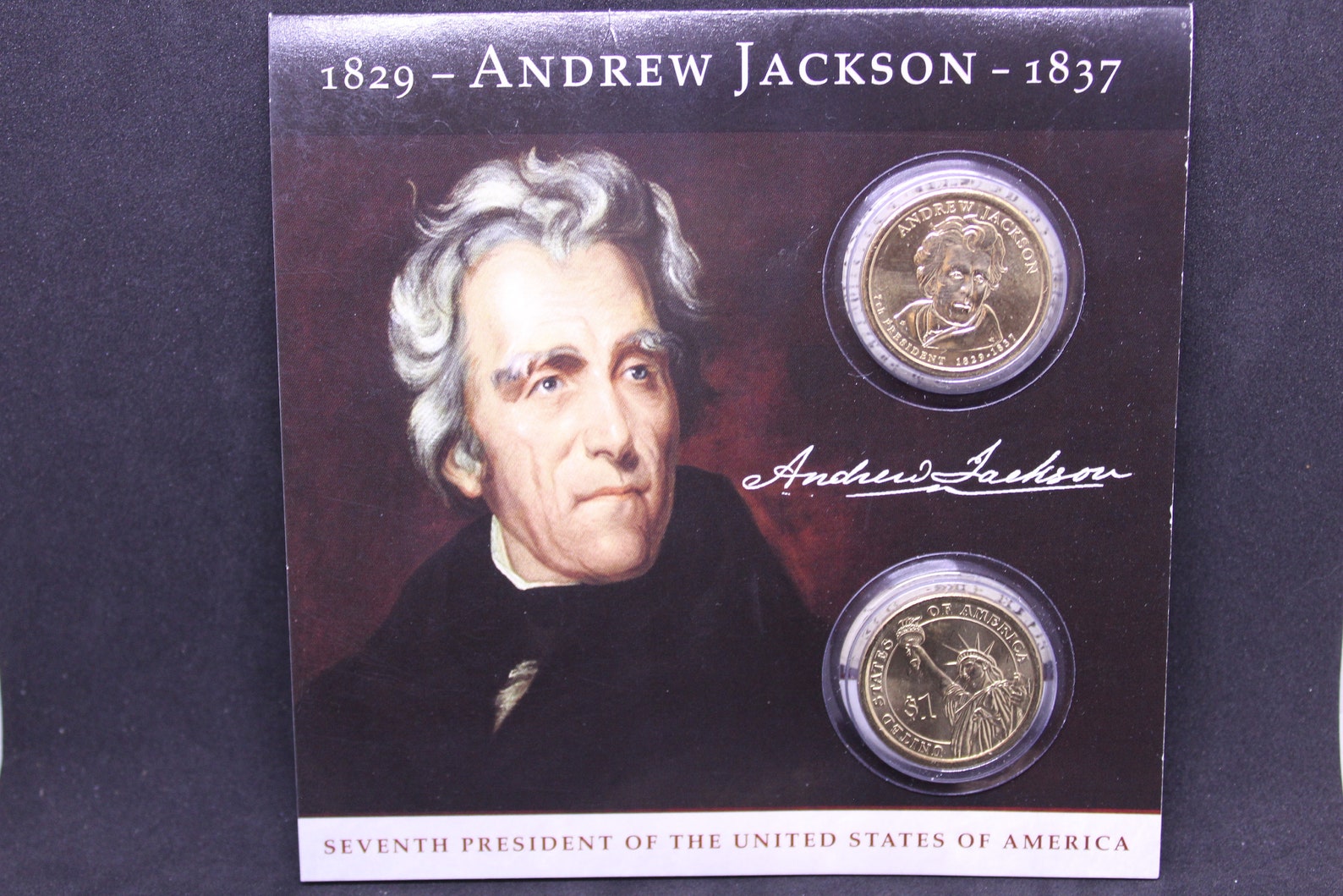 U.S. Minted Andrew Jackson Coins 7th President Information Etsy