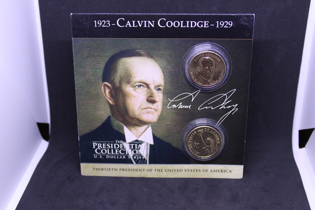 U.S. Minted Calvin Coolidge Dollar Coins 30th President Etsy