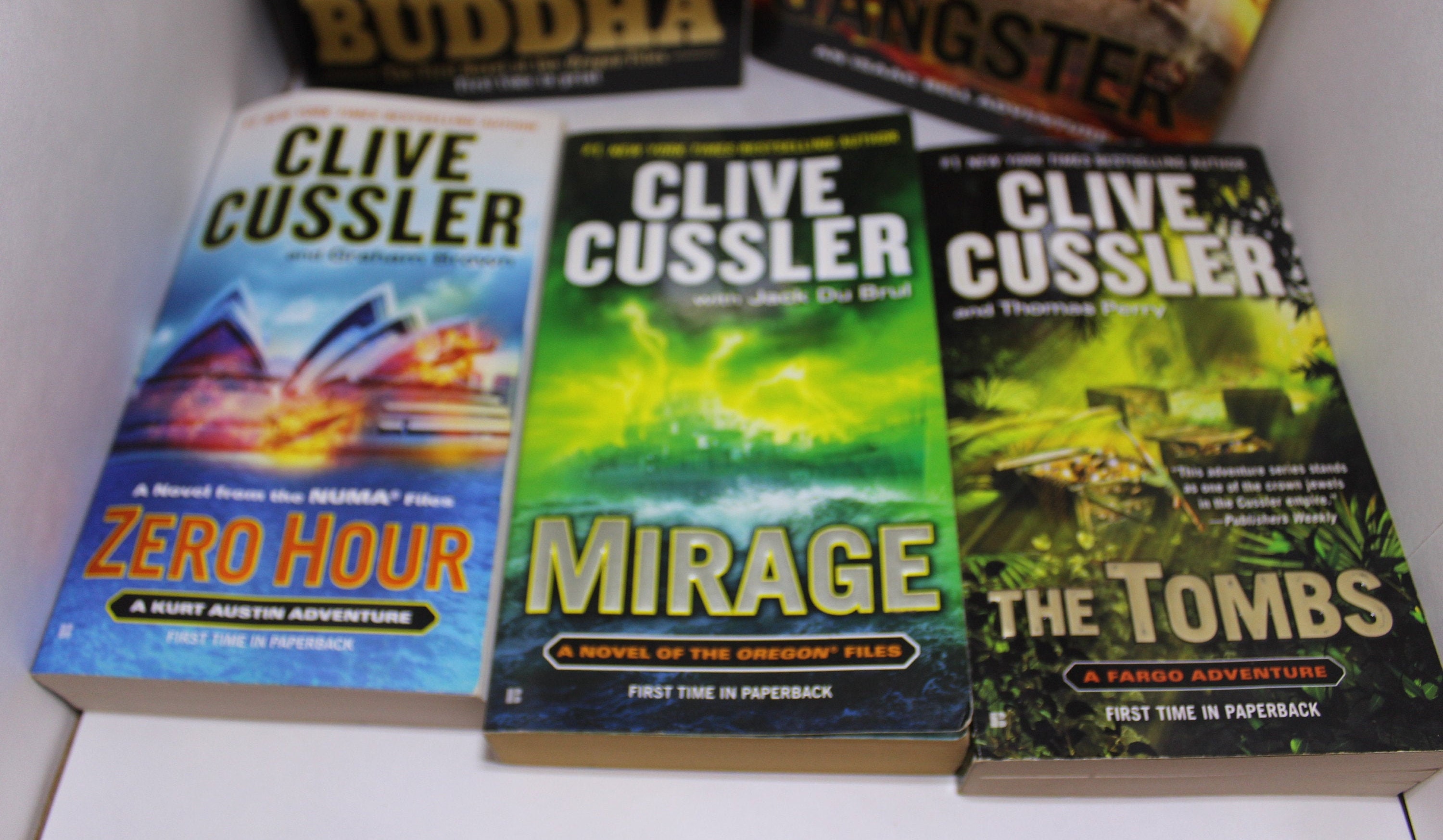 Lote de 10 Libros de Clive Cussler 8 Tapa blanda 2 Aventura de | Etsy