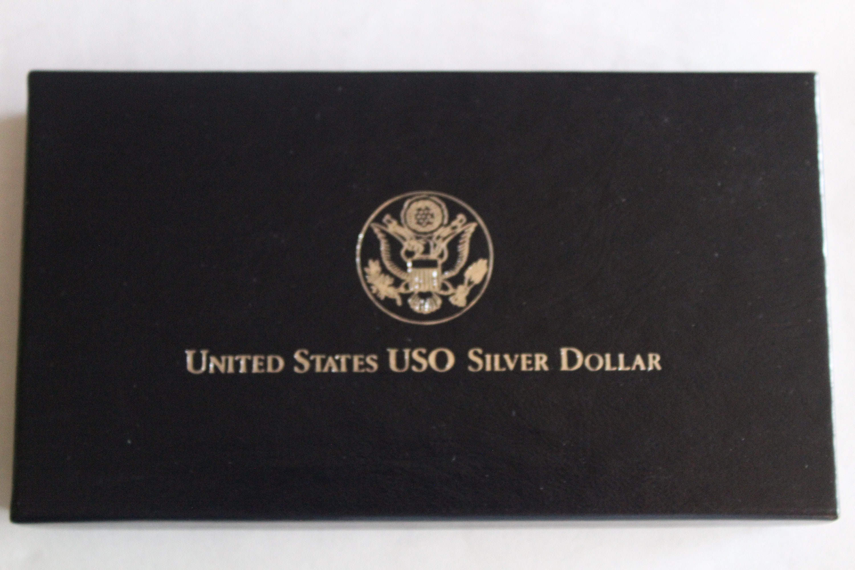 USO Silver Dollar Proof USO 50th Anniversary Commemorative - Etsy