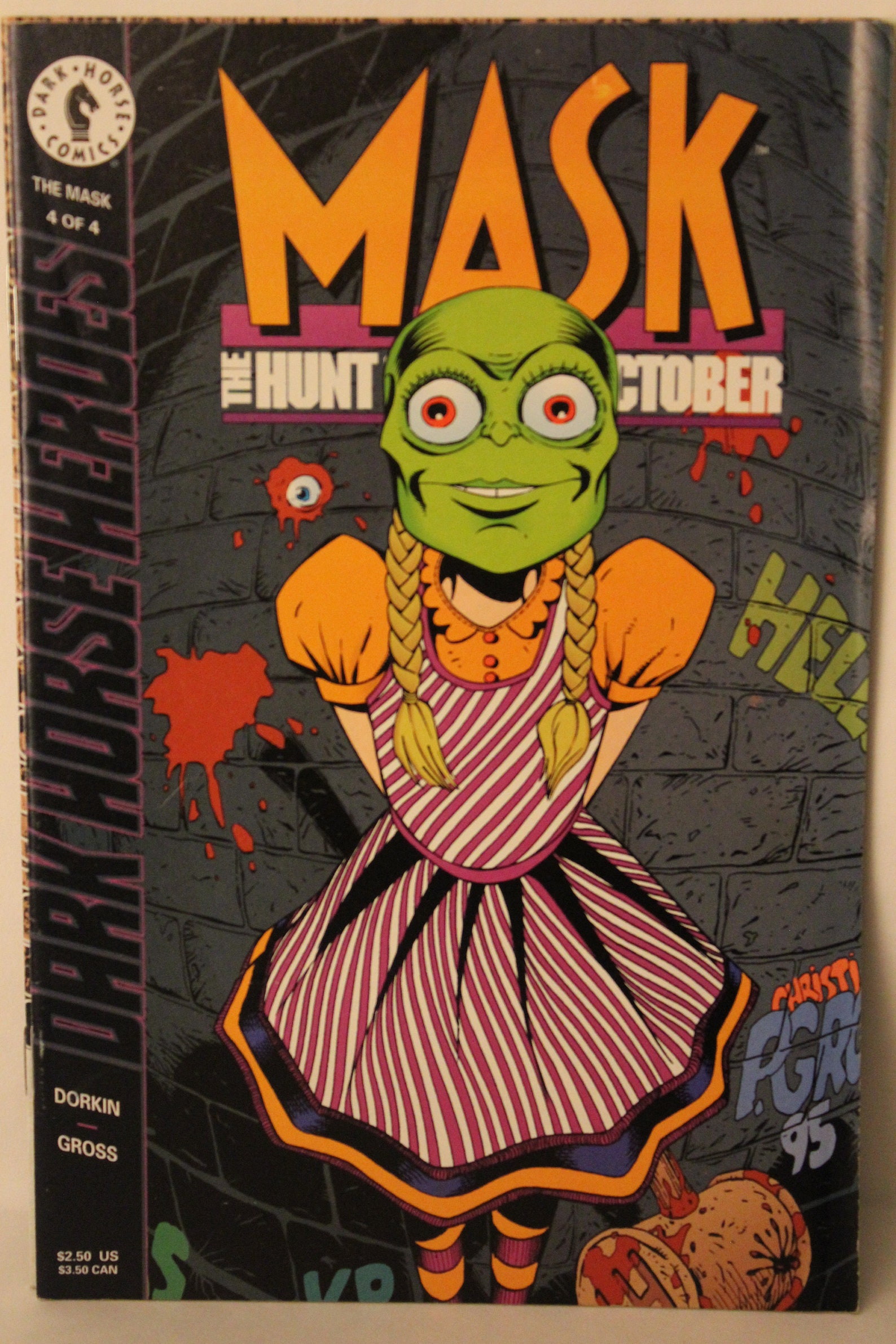 The Mask Comic Book Lot of Three the Hunt for Green October 1 and 4