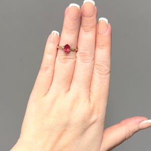 pink mystic topaz sterling silver ring with wire wrapped twist embellishment