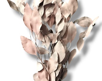 Preserved Eucalyptus Globus Pink Coloured Bunch - Decoration - Rustic Bouquets - Wreaths - FRAGRANT