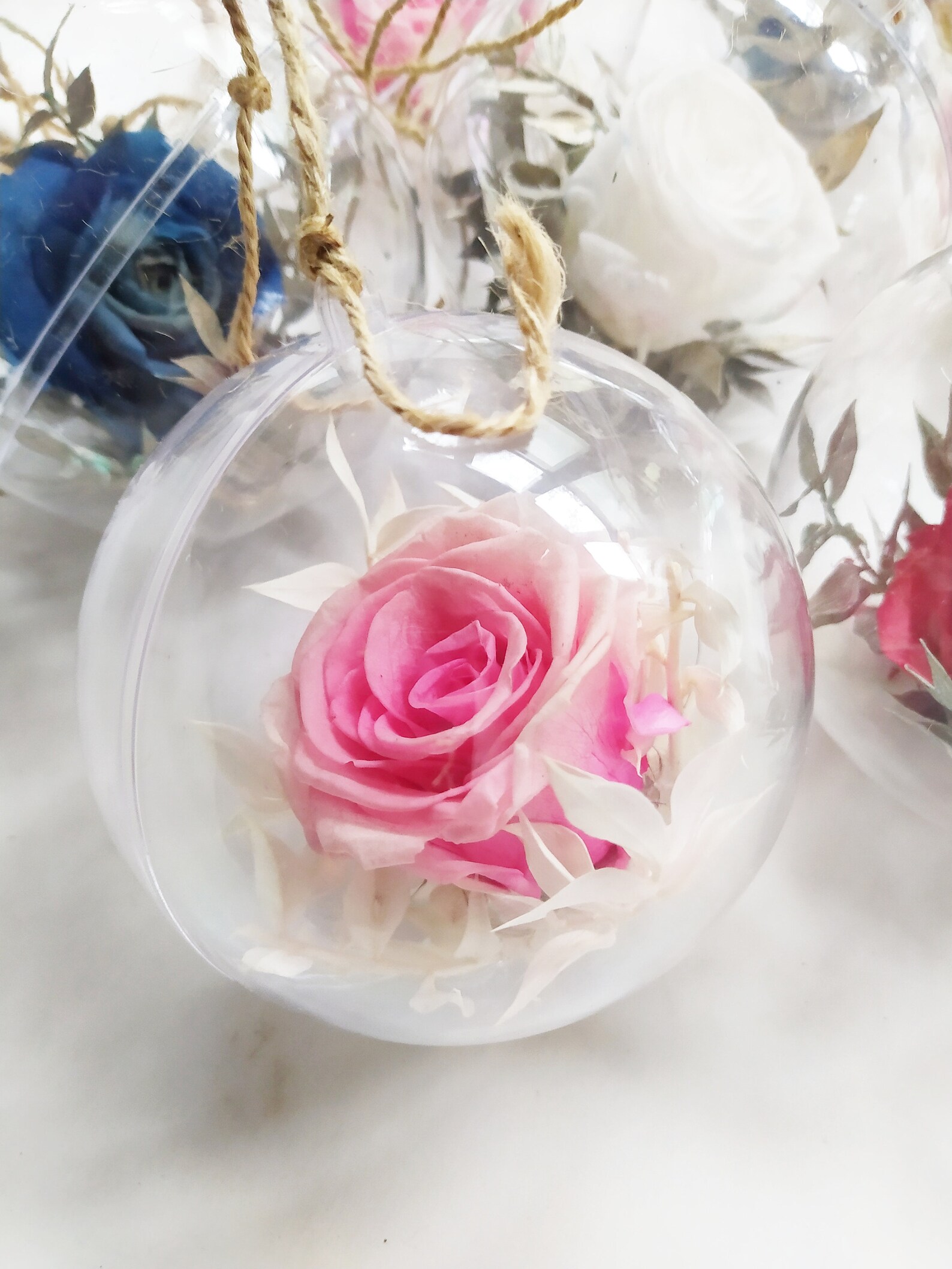 Beautiful Flower Balls Hanging Balls Rose Balls Etsy
