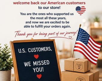 American Customers Welcome Back – Seamless Shipping & Duties Included