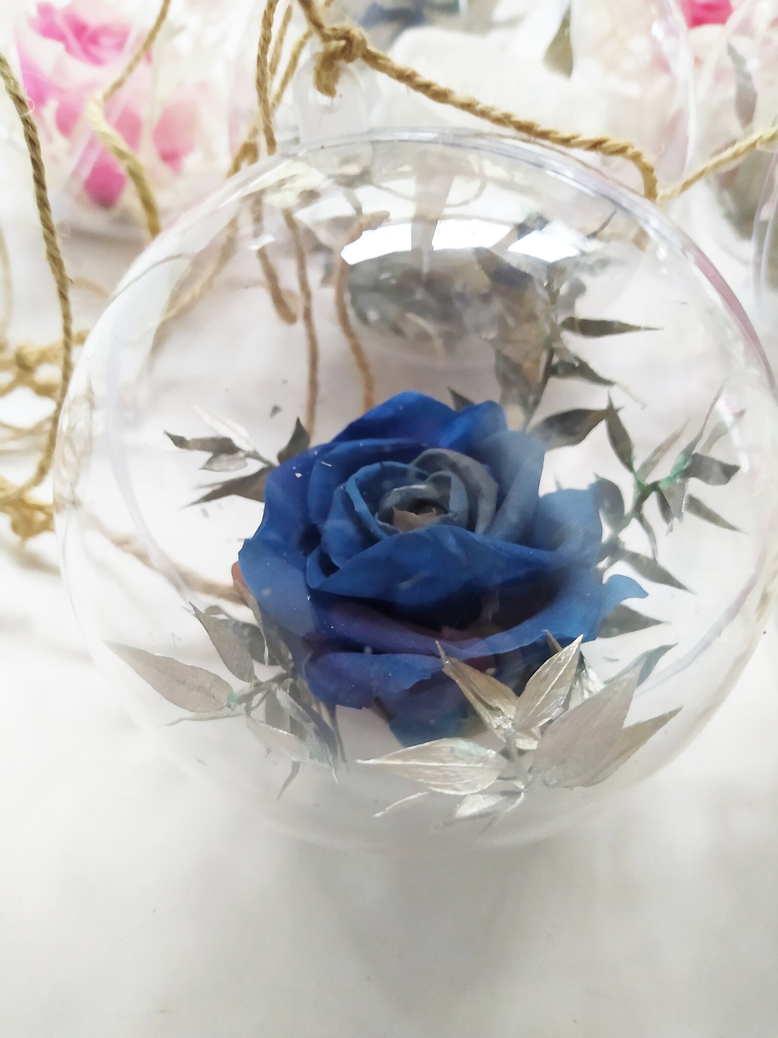 Beautiful Flower Balls Hanging Balls Rose Balls Etsy