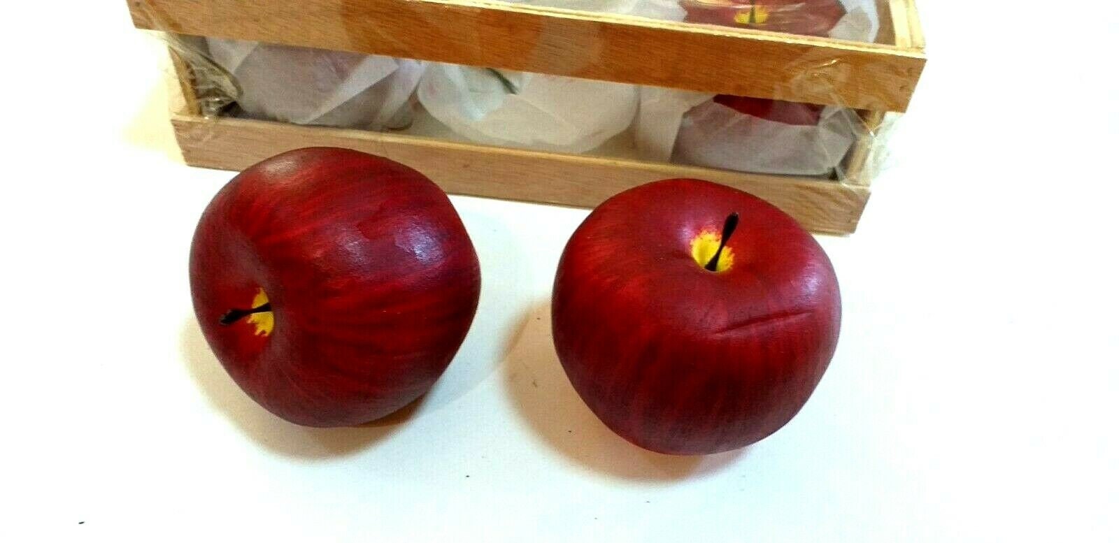 Artificial Red Apples Styrofoam Fruits Simulated Red Etsy