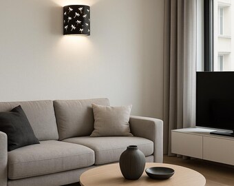 Handmade Metallic Wall Lamp: Unique Home Lighting