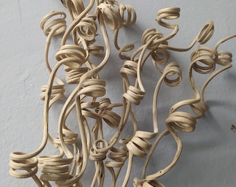 Dried Flower Stems: Natural Beige Botanicals, Boho Wedding Decor
