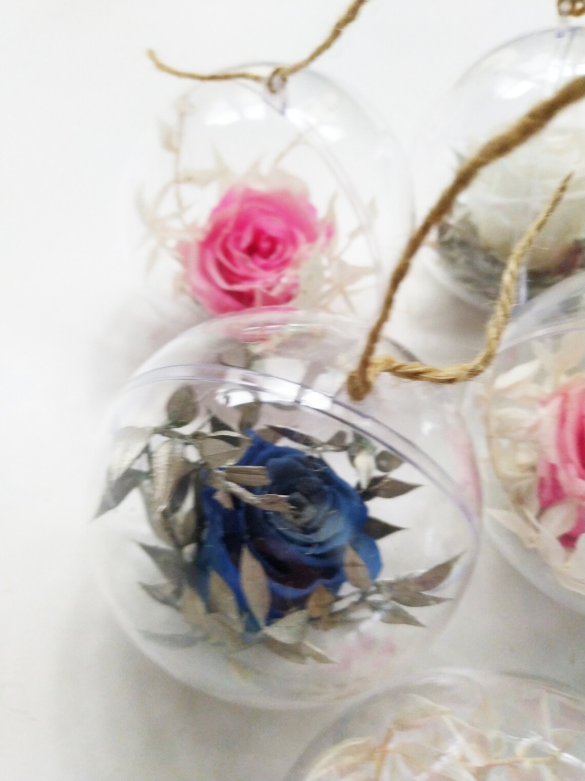 Beautiful Flower Balls Hanging Balls Rose Balls Etsy