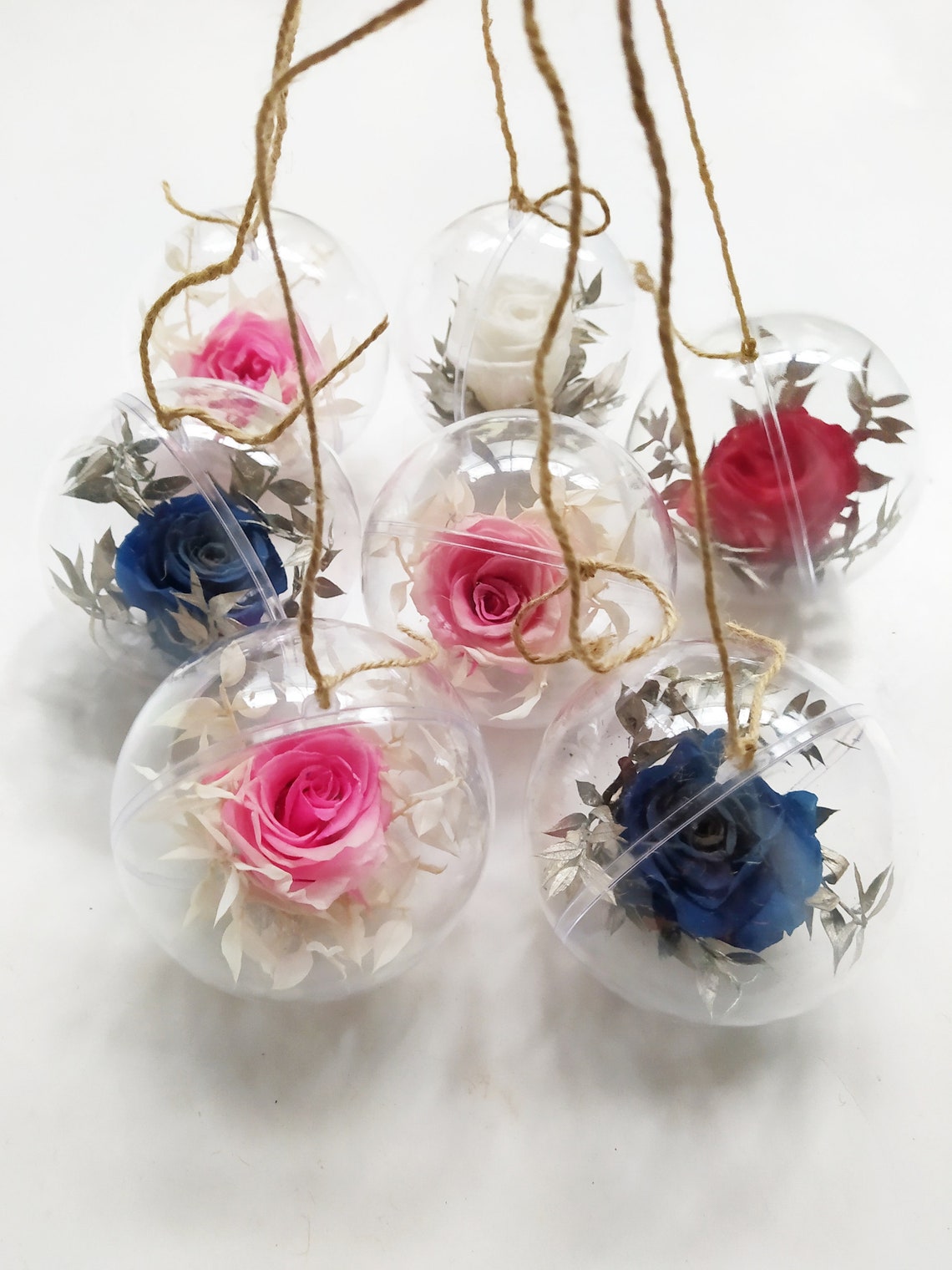 Beautiful Flower Balls Hanging Balls Rose Balls Etsy
