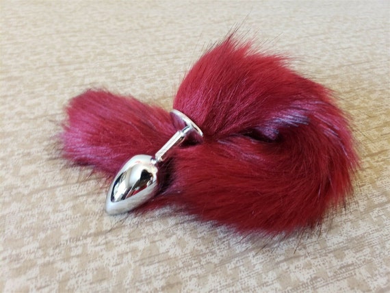 Red Fox Tail Butt Plug Stainless Steel Fox Tail Cosplay Etsy Red Fox Tail Butt Plug Stainless Steel Fox Tail Cosplay Etsy