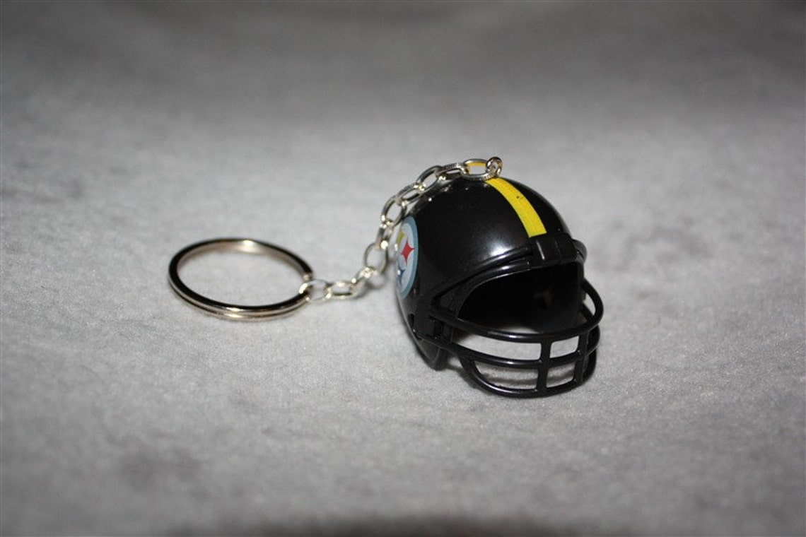 Football Helmet Keychain CHOOSE TEAM Party Favors Etsy