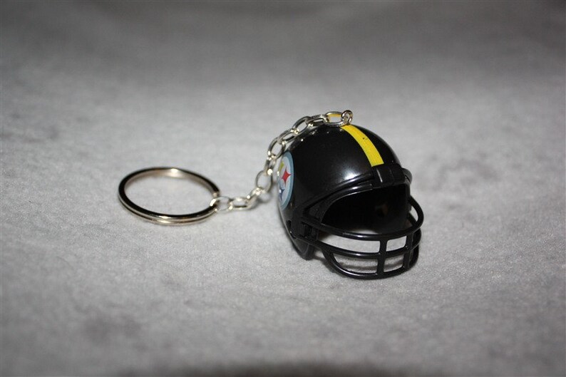 Football Helmet Keychain CHOOSE TEAM Party Favors Etsy UK