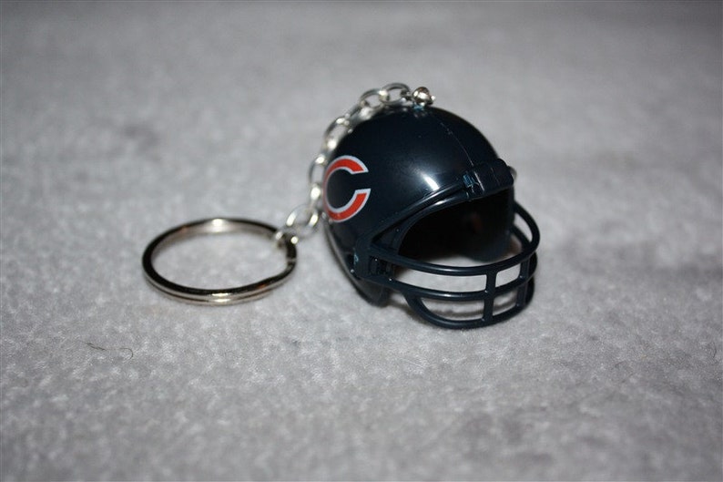 Football Helmet Keychain CHOOSE TEAM Party Favors Etsy UK