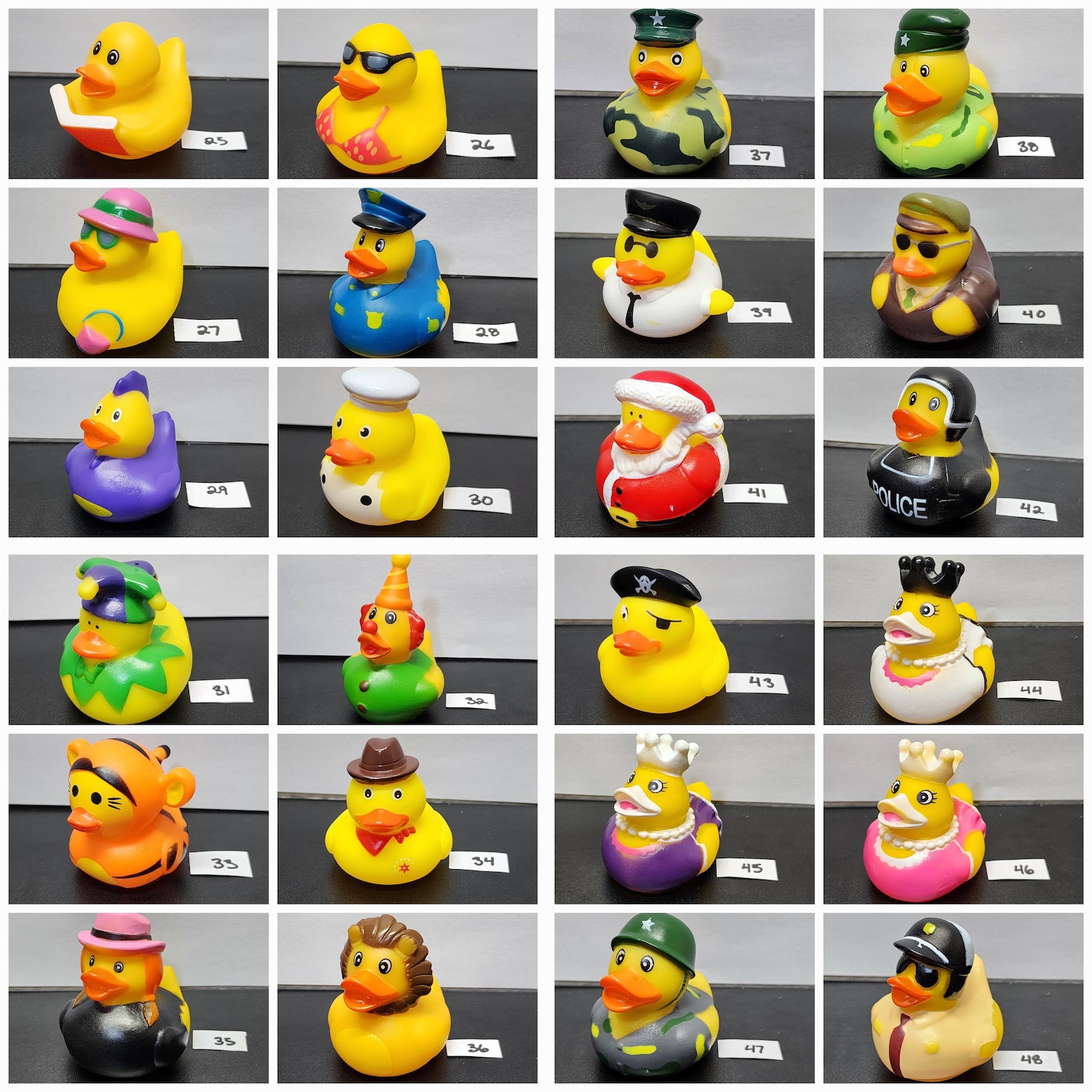 Rubber Duck Key Chains - Cute Rubber Ducky - Jeep Ducking Party Favors ...