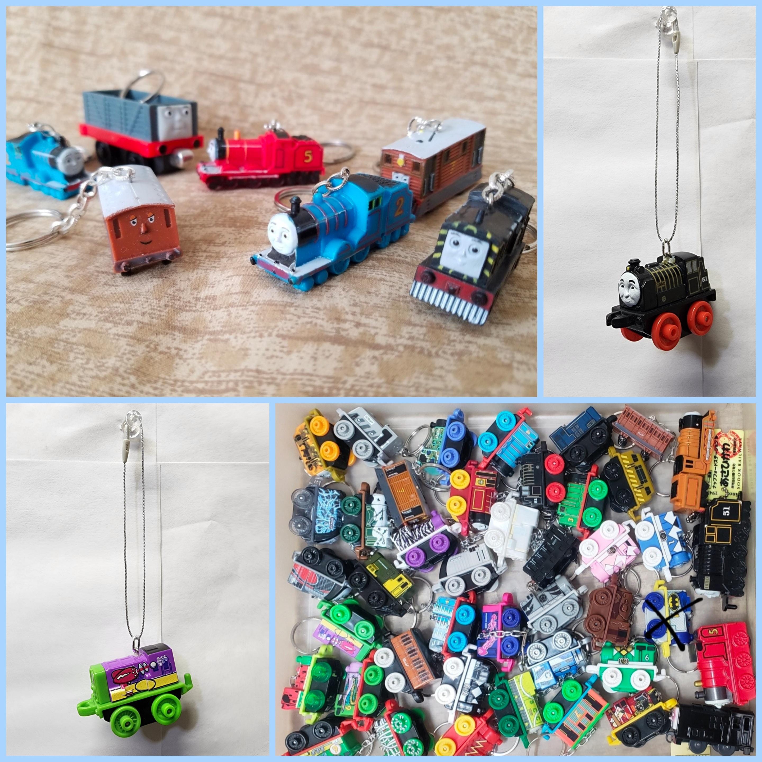 Thomas the Tank Engine Train Keychains and Ornaments - Thomas and