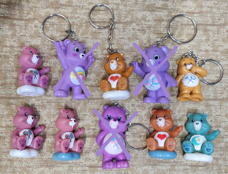 Care Bears and Key Chains Select Style Care Bear Party Favors image 1