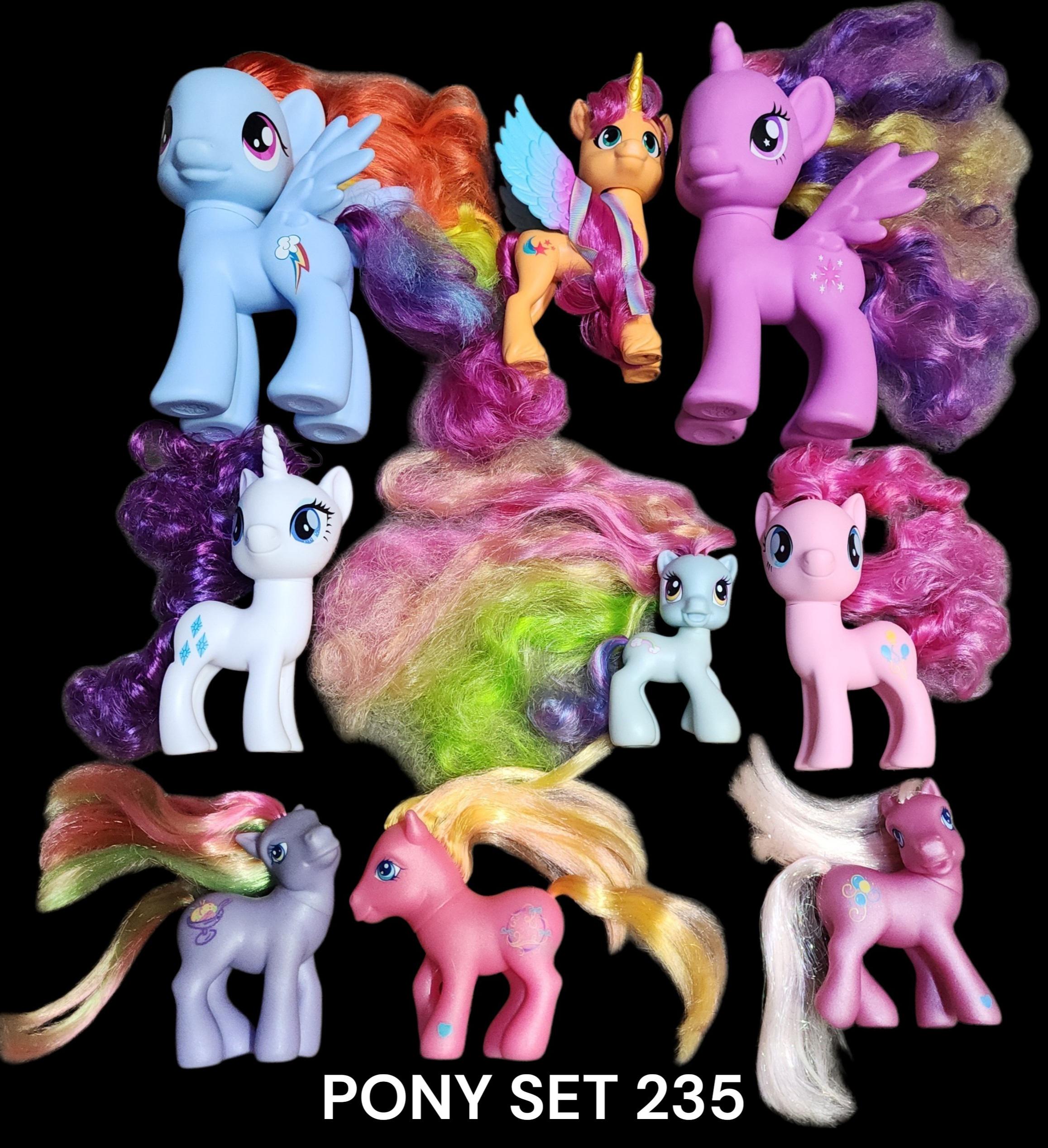 値下げ☆My Little Pony (マイリトルポニー)大量セット まとめ売り マイリトルポニー ラージ＆XL ハスブロフィギュア – MLP Toys