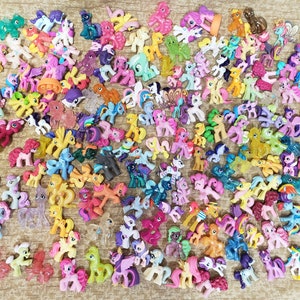 My Little Pony RANDOM Baby / Mini Hasbro Toys or Key Chains Party Favors - Bulk Buy Wholesale Bundle