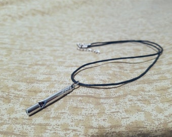 Silver & Gold Colored Metal Whistle Jewelry - Necklace, Keychain, Cell Charm, Chokers and more!