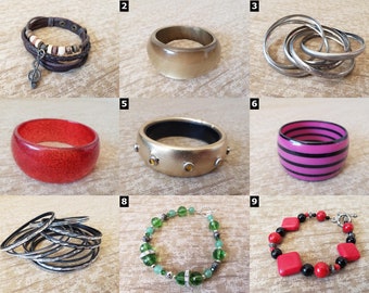 Bracelets - Large sélection - Hommes, femmes, perles, métal, cordelette et plus