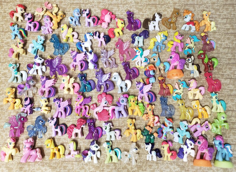 My Little Pony Baby / Mini Hasbro Toys or Key Chains Party Favors Bulk