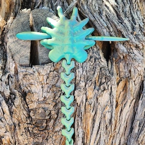 3D Printed Alien Facehugger Hair Pin Xenomorph Head Pin Sci-Fi Cosplay Prop image 9