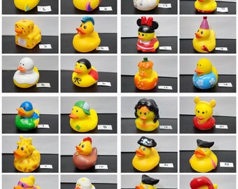 Rubber Duck Key Chains - Cute Rubber Ducky - Jeep Ducking Party Favors