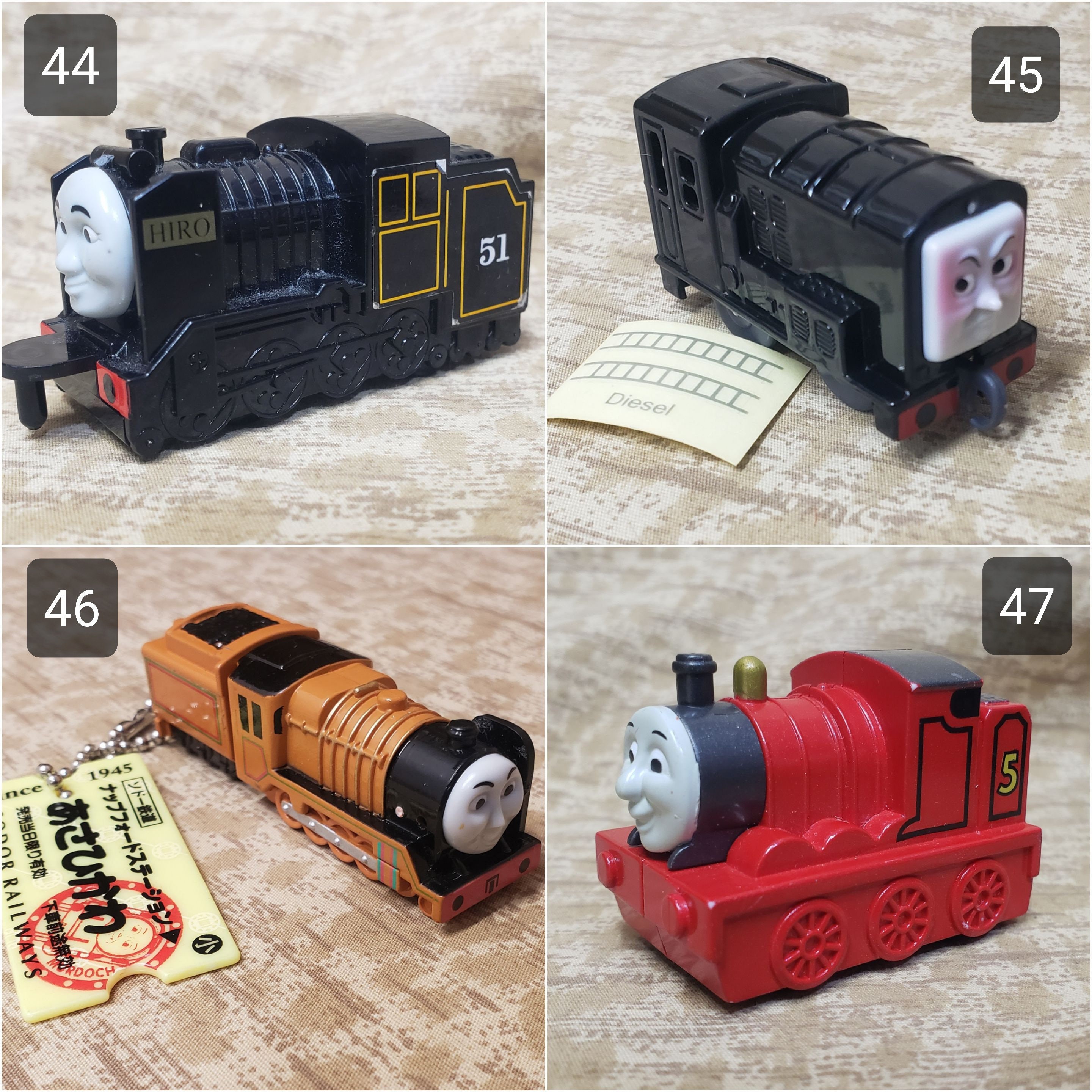 きかんしゃトーマス トレインキーホルダー - きかんしゃトーマスと