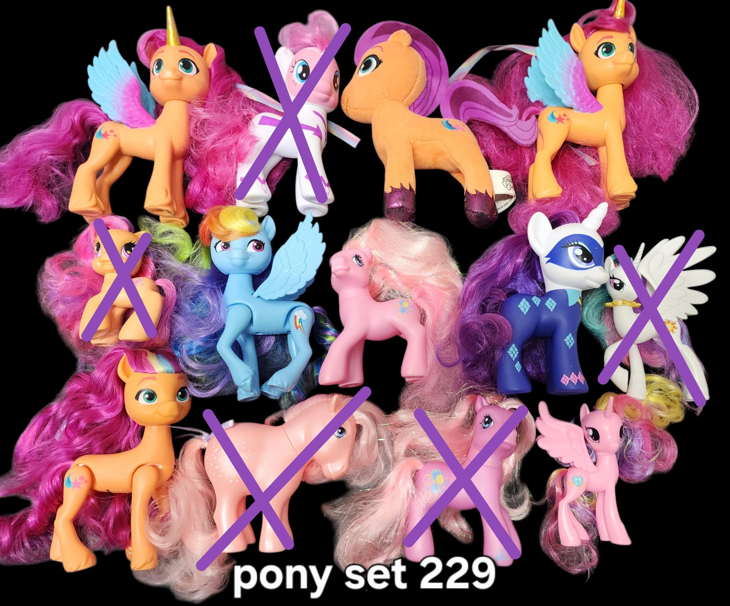 My Little Pony Large & XL Hasbro Figures – MLP Toys – Brony