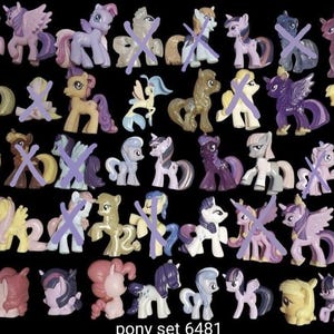 My Little Pony Baby / Mini Hasbro Toy or Keychain - Party Favors - SELECT