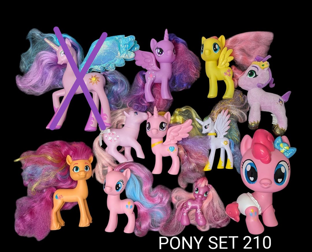 My Little Pony Large & XL Hasbro Figures – MLP Toys – Brony