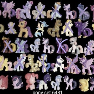 My Little Pony Baby / Mini Hasbro Toy or Keychain - Party Favors - SELECT