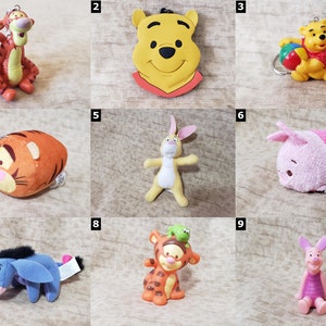 Porte-clés Disney Winnie l'ourson CHOISISSEZ-EN UN Walt Disney Cadeaux d'anniversaire image 1