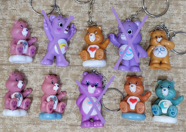 Care Bears and Key Chains Select Style Care Bear Party Favors image 2