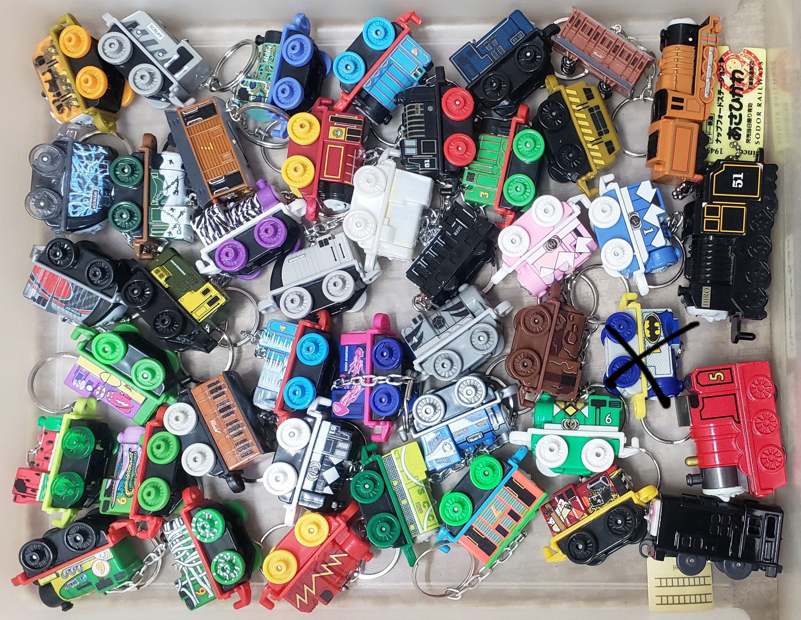 Thomas the Tank Engine Train Keychains - Thomas and Friends