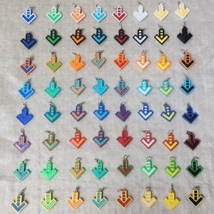 ITG In The Groove Customizable Colors Arrow Necklace