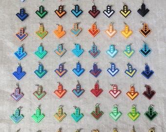 ITG In The Groove Customizable Colors Arrow Necklace