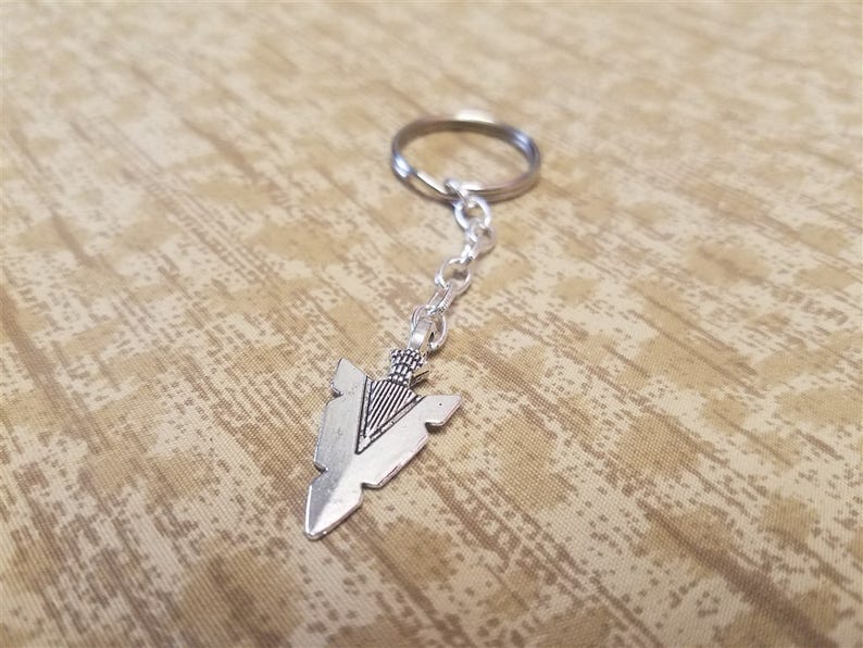 Navajo Arrowhead Pendant Necklace, Keychain and more Native American Arrow Head image 4