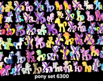 Custom My Little Pony Keychain, Retro MLP Ornament, Cute Zipper Pull Charm, Vintage Hasbro Toy Figurine, Choose Your Own Pony