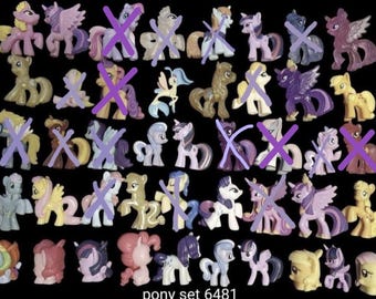 My Little Pony Baby / Mini Hasbro Toy or Keychain - Party Favors - SELECT